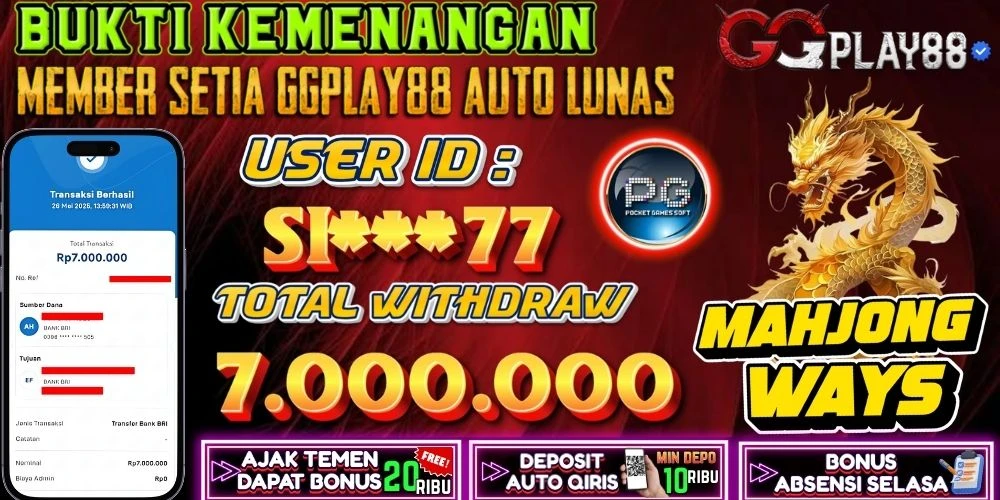 BUKTI KEMENANGAN MAHJONG WAYS