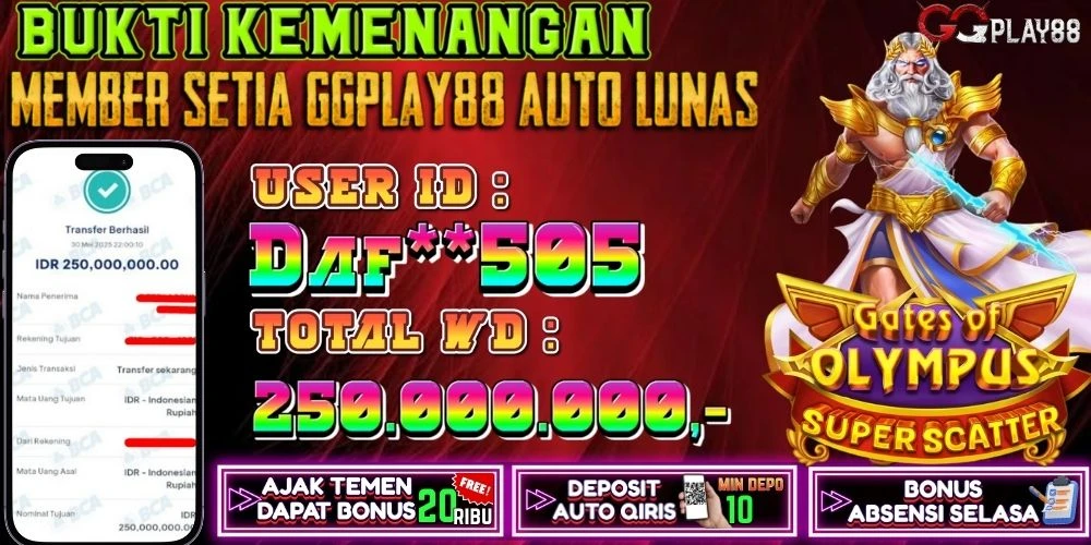 🎁BUKTI WITHDRAW PLAYER AKTIF HARI INI,, SELAMAT KEPADA PLAYER SETIA GGPLAY88 🎁30/5